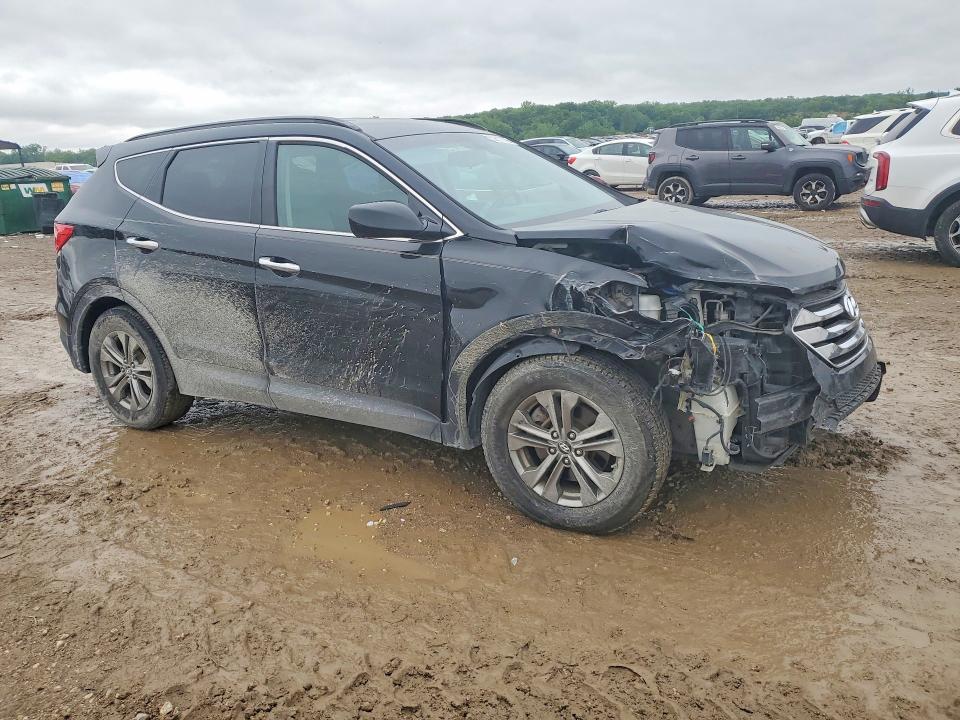 2014 Hyundai VIN 5XYZU3LB5EG166140 COPART salvage auction — FRONT END, KS - CERT OF TITLE-SALVAGE, sold $90 on 2026-07-28 (photo 4)