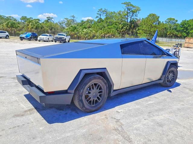 2025 Tesla Cybertruck VIN 7G2CEHED3SA077646 COPART salvage auction — FRONT END, Fl - Cert Of Title Slvg Rebuildable (P), sold $30,250 on 2026-07-08 (photo 3)
