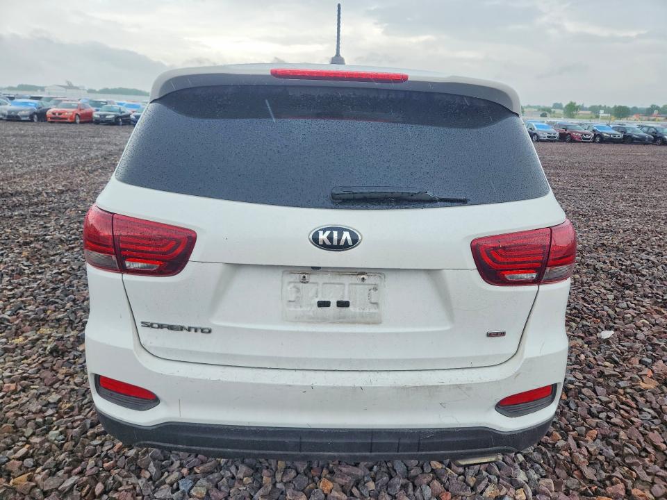 2019 Kia Sorento VIN 5XYPG4A33KG510141 COPART salvage auction — HAIL, Mo - Certificate Of Title, sold $3,100 on 2026-07-13 (photo 6)