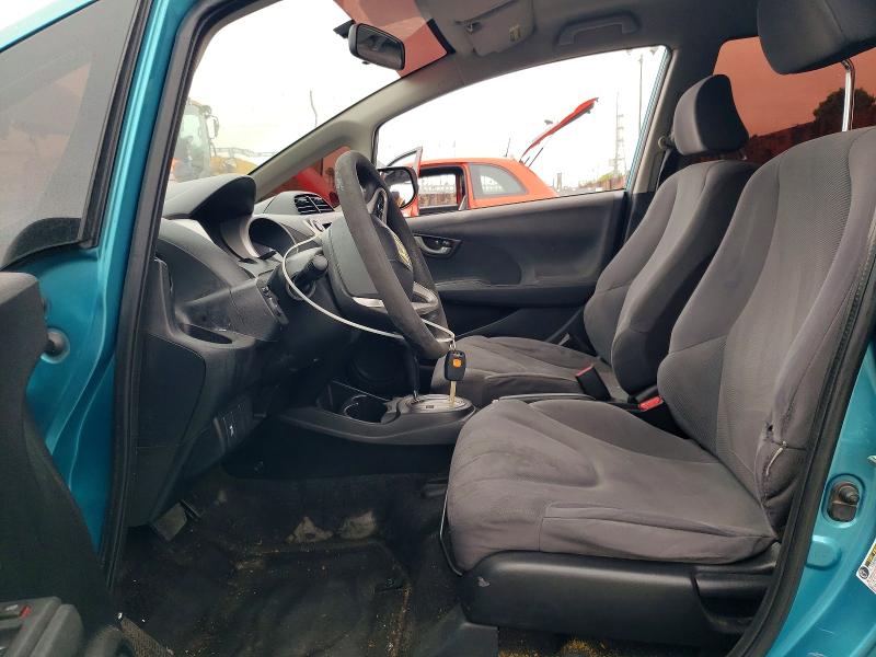 2012 Honda Fit VIN JHMGE8H39CC008547 COPART salvage auction — REAR END, Ca - Salvage Certificate, sold $550 on 2026-07-15 (photo 7)