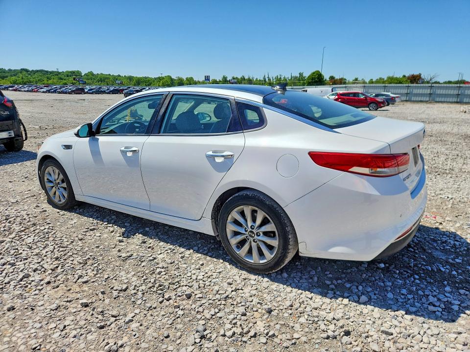2016 Kia Optima VIN 5XXGU4L34GG063272 COPART salvage auction — ENGINE BURN, Il - Salvage Certificate, sold $900 on 2026-07-20 (photo 2)