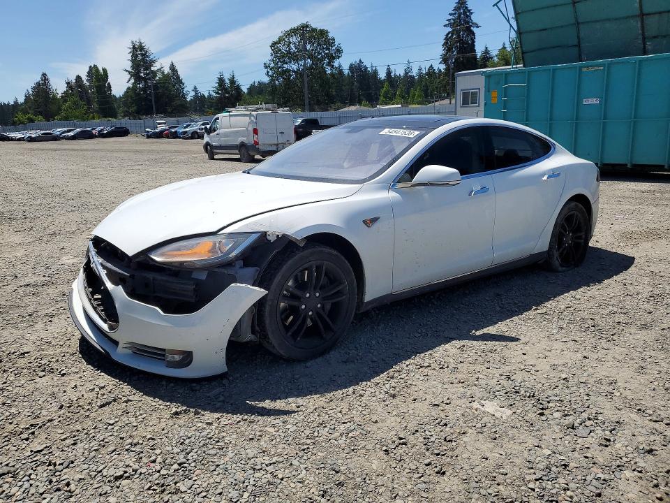 2014 Tesla Model s VIN 5YJSA1S1XEFP28791 COPART salvage auction — FRONT END, Az - Cert Of Title - Salvage, sold $3,900 on 2026-07-28 (photo 1)