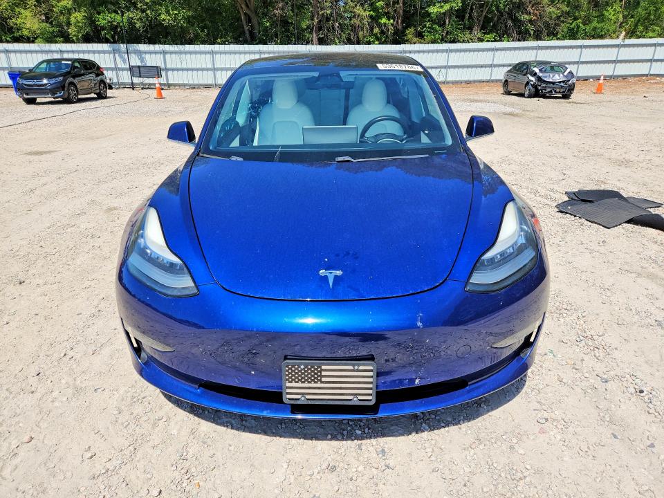 2018 Tesla Model 3 VIN 5YJ3E1EB8JF134689 COPART salvage auction — REAR END, Nc - Salvage Certificate Of Title, sold $750 on 2026-07-31 (photo 5)