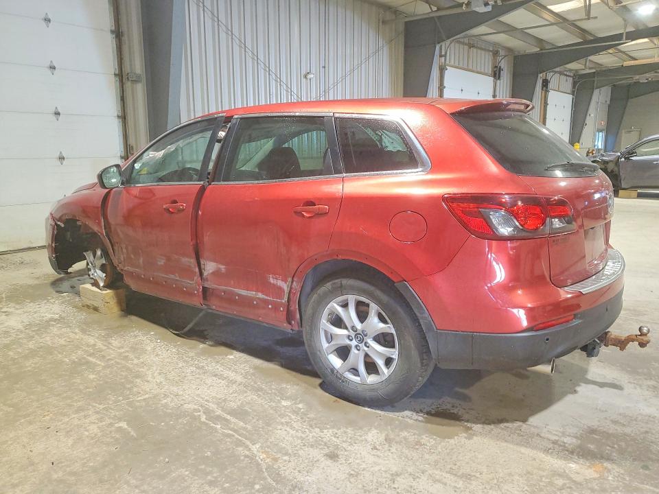 2014 Mazda Cx-9 VIN JM3TB3CV9E0440829 COPART salvage auction — SIDE, Pa - Certificate Of Salvage, sold $500 on 2026-07-22 (photo 2)