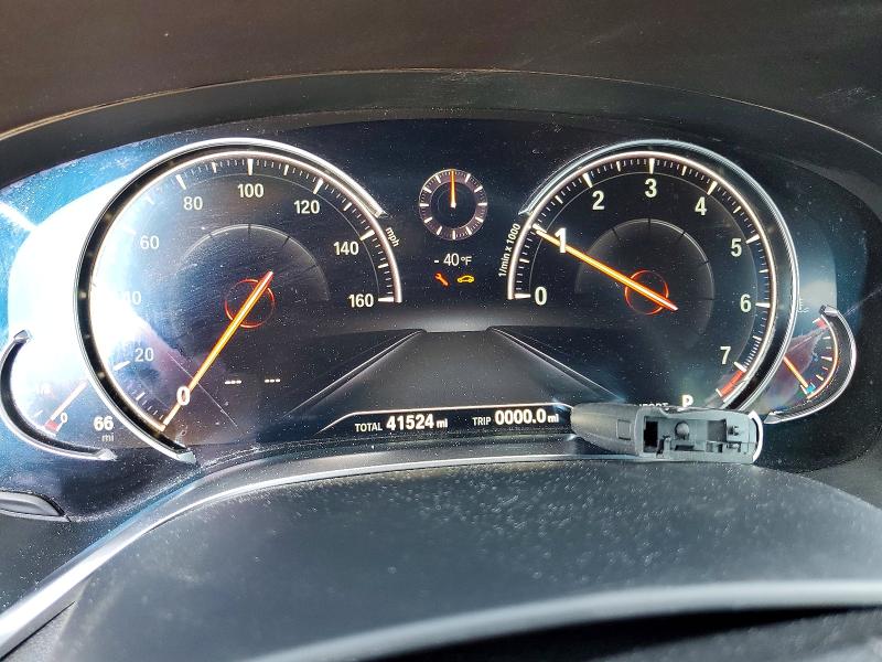 2019 BMW 7 series VIN WBA7E4C51KGV28667 COPART salvage auction — FRONT END, Ca - Salvage Certificate, sold $8,000 on 2026-07-16 (photo 9)