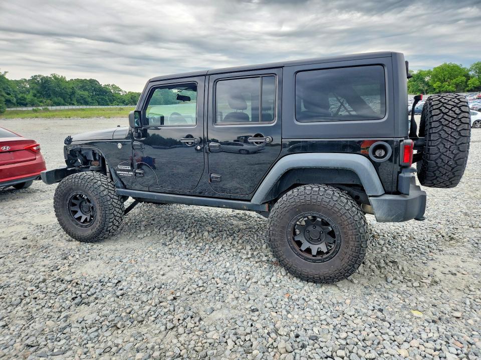 2017 Jeep Wrangler / VIN 1C4BJWDG4HL597700 COPART salvage auction — FRONT END, Ga - Cert Of Title-Salvage, sold $8,300 on 2026-07-09 (photo 2)