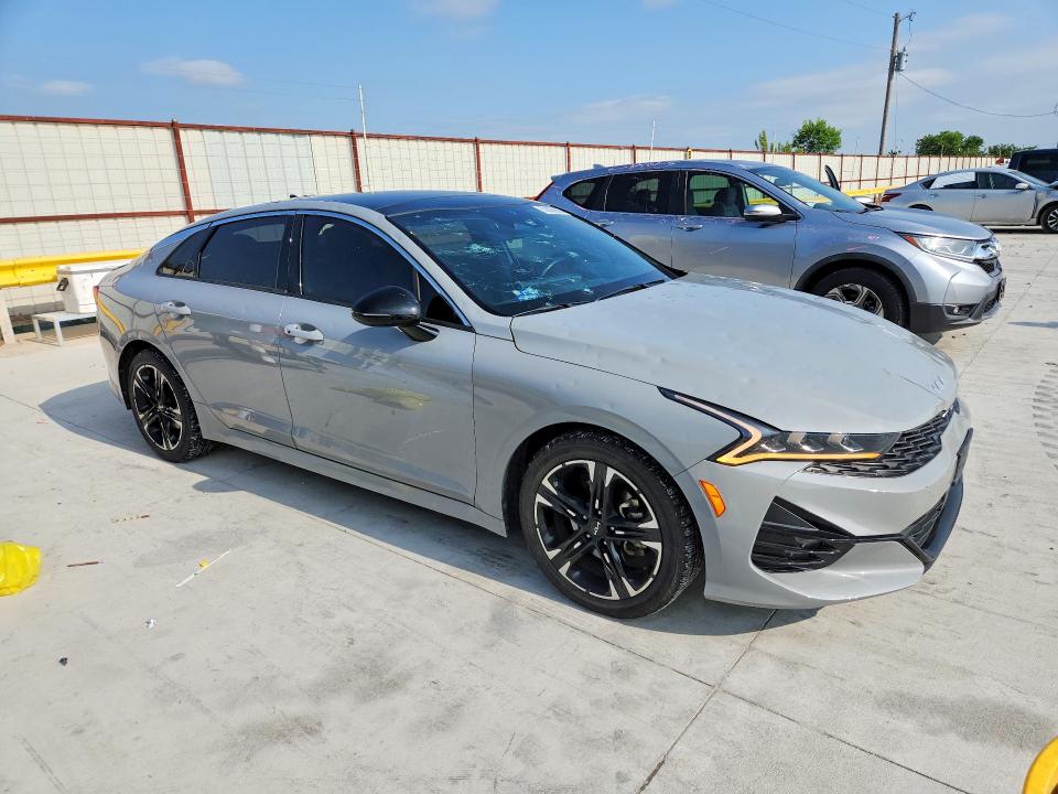 2022 Kia K5 VIN 5XXG64J23NG159847 COPART salvage auction — HAIL, Tx - Certificate Of Title, sold $2,550 on 2026-07-24 (photo 4)