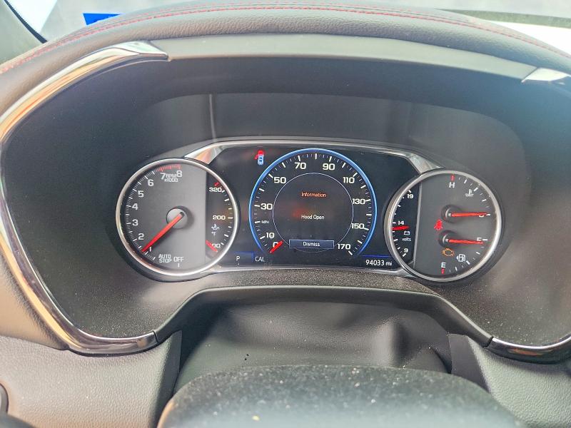2020 Chevrolet Blazer VIN 3GNKBERSXLS556406 COPART salvage auction — FRONT END, Tx - Salvage Vehicle Title, sold $7,200 on 2026-07-22 (photo 9)