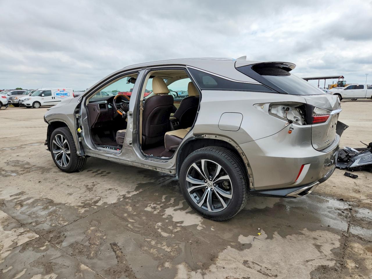 2017 Lexus RX 350 VIN 2T2ZZMCA7HC089264 COPART salvage auction — Side, TX - SALVAGE VEHICLE TITLE, sold $6,500 on 2026-07-09 (photo 2)