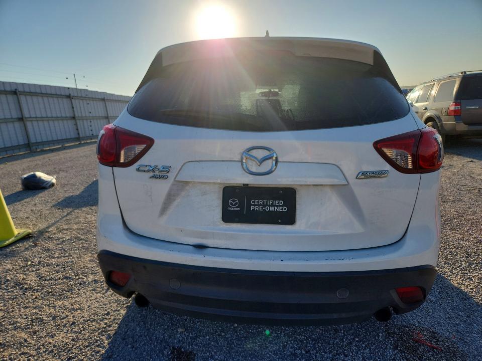 2016 Mazda Cx-5 VIN JM3KE4DY7G0773048 COPART salvage auction — FRONT END, Ca - Salvage Certificate, sold $20 on 2026-07-02 (photo 6)
