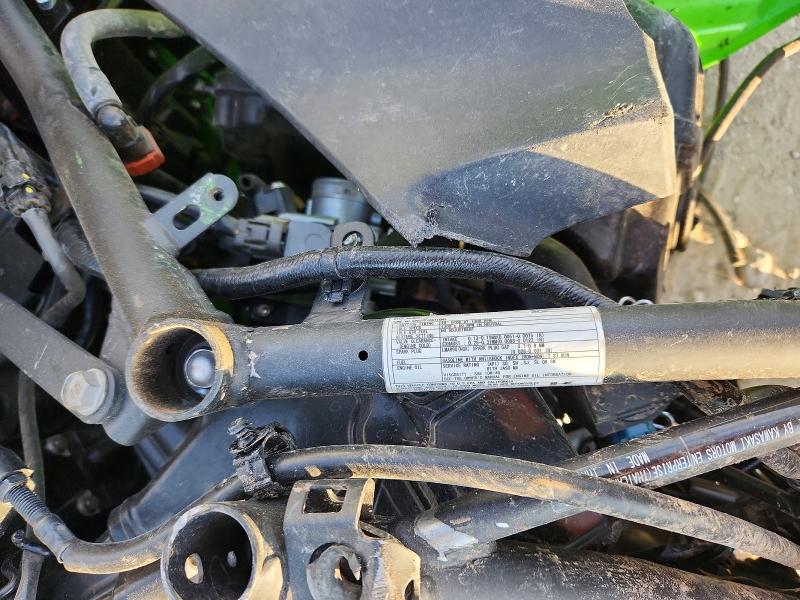 2020 Kawasaki Ex VIN JKAEXKH13LDA65414 COPART salvage auction — STRIPPED, Ne - Cert Of Title-Salvage, sold $225 on 2026-09-22 (photo 9)
