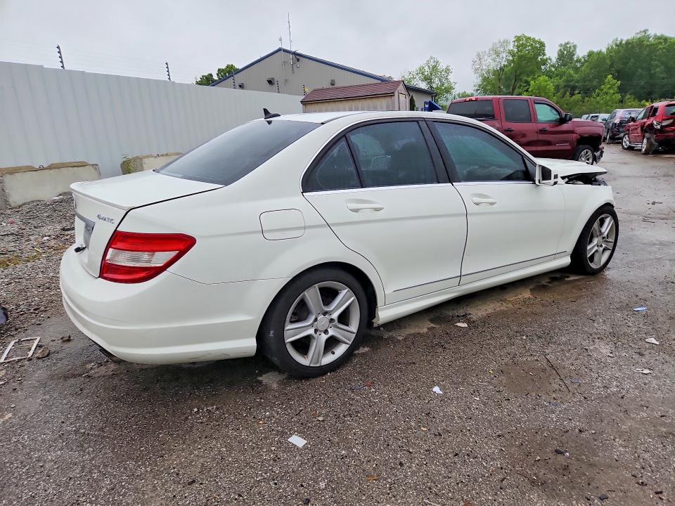 2010 Mercedes-benz C-klasse VIN WDDGF8BB3AF497253 COPART salvage auction — FRONT END, Ky - Bill Of Sale/Part Only/No Titl, sold $475 on 2026-07-02 (photo 3)