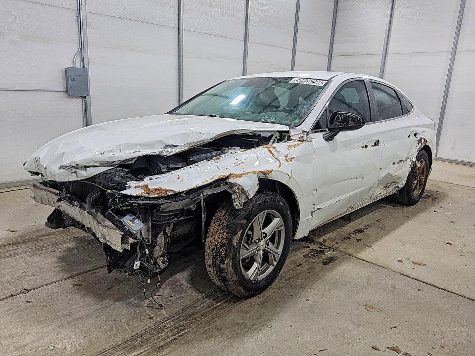 2021 Hyundai Sonata VIN 5NPEG4JA8MH126941 COPART salvage auction — ALL OVER, Ga - Certificate Of Title, sold $1,400 on 2026-07-02 (photo 1)