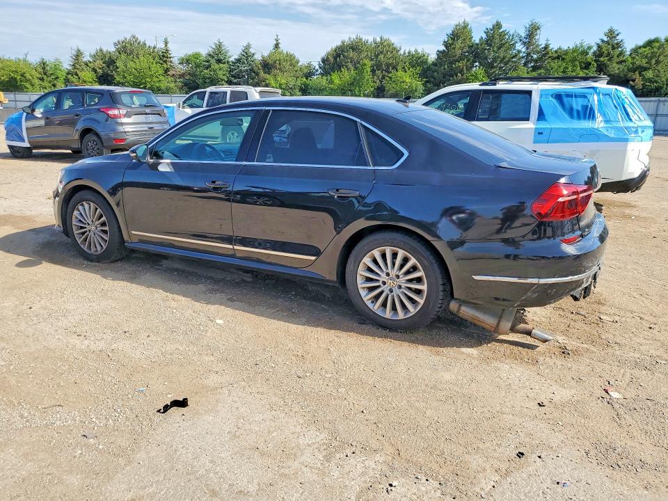 2017 Volkswagen Passat VIN 1VWBT7A3XHC018434 COPART salvage auction — REAR END, Il - Salvage Certificate, sold $2,950 on 2026-07-09 (photo 2)