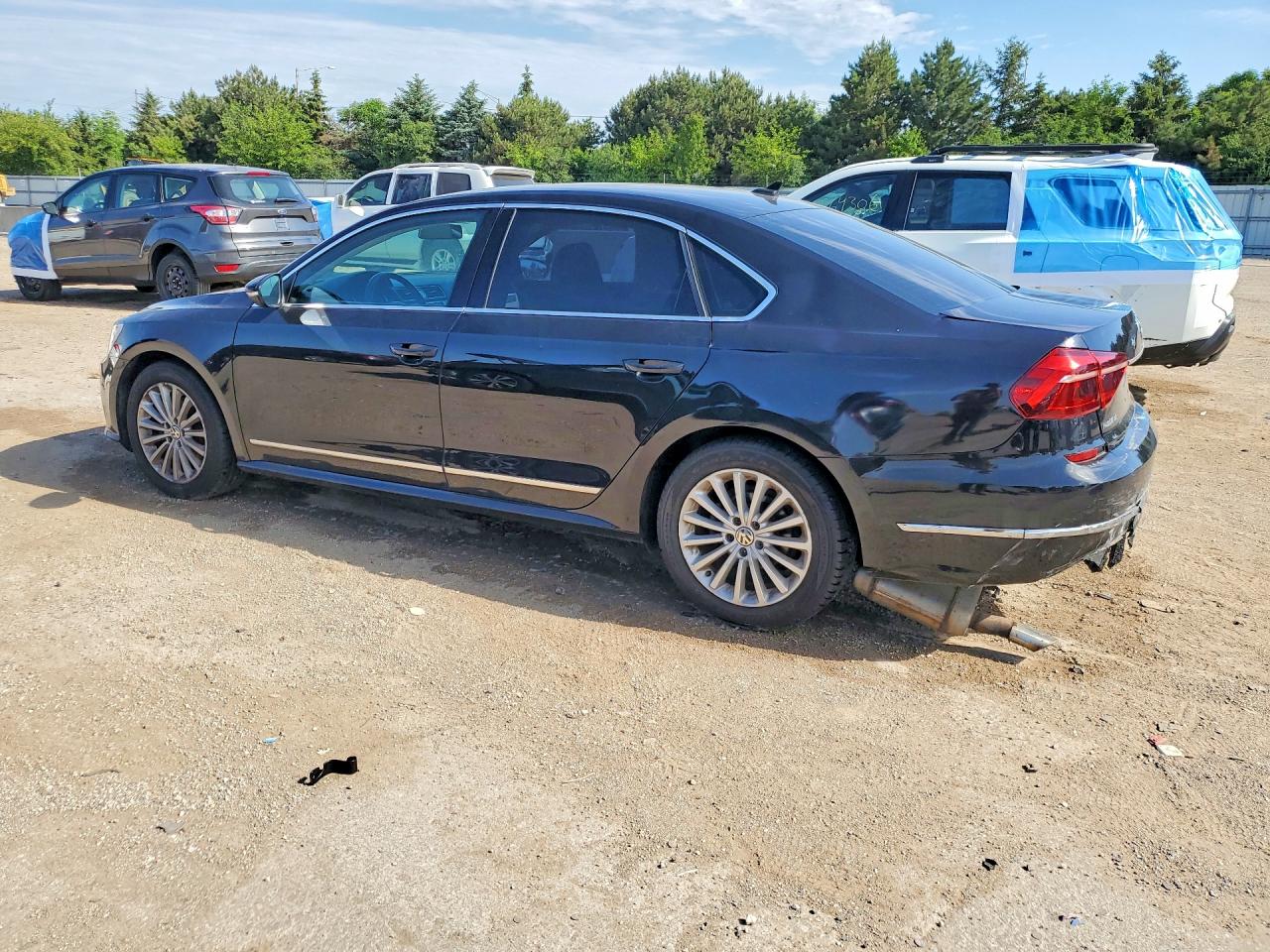 2017 Volkswagen Passat VIN 1VWBT7A3XHC018434 COPART salvage auction — Rear End, IL - SALVAGE CERTIFICATE, sold $2,950 on 2026-07-02 (photo 2)