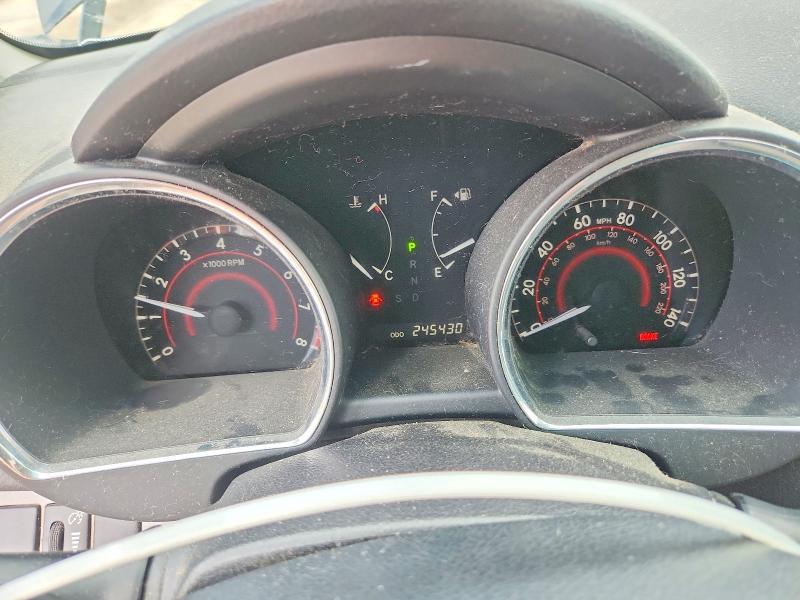 2009 Toyota Highlander VIN JTEES43A792119561 COPART salvage auction — HAIL, Ks - Cert Of Title-Salvage, sold $1,200 on 2026-07-08 (photo 9)