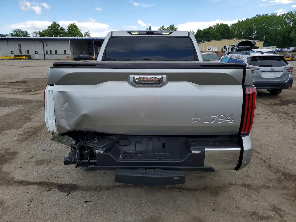2025 Toyota Tundra VIN 5TFMA5DB5SX295596 COPART salvage auction — REAR END, Ny - Mv-907A Salvage Certificate, sold $42,000 on 2026-07-07 (photo 6)