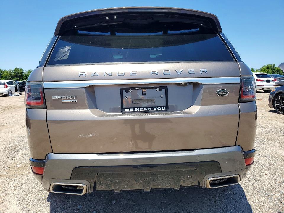2018 Land rover VIN SALWR2RV2JA405811 COPART salvage auction — MINOR DENT/SCRATCHES, Tx - Certificate Of Title (P), sold $13,600 on 2026-07-31 (photo 6)