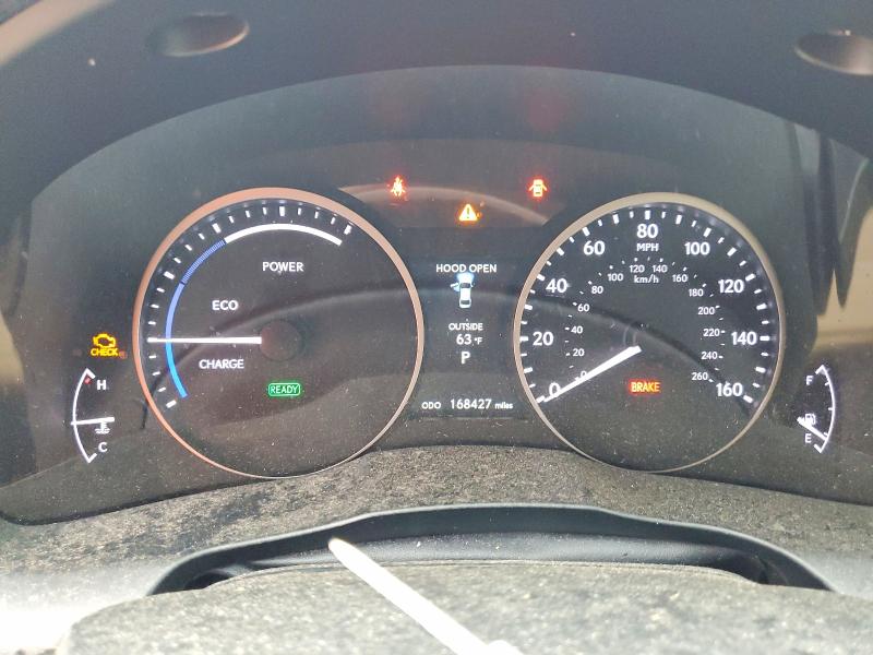 2013 Lexus ES VIN JTHBW1GG3D2026939 COPART salvage auction — FRONT END, NC - SALVAGE CERTIFICATE OF TITLE, sold $3,550 on 2026-07-20 (photo 9)