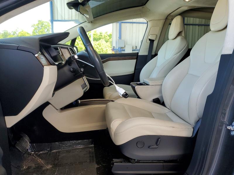 2017 Tesla Model x VIN 5YJXCDE27HF067005 COPART salvage auction — REAR END, Ga - Cert Of Title-Salvage, sold $6,300 on 2026-07-23 (photo 7)