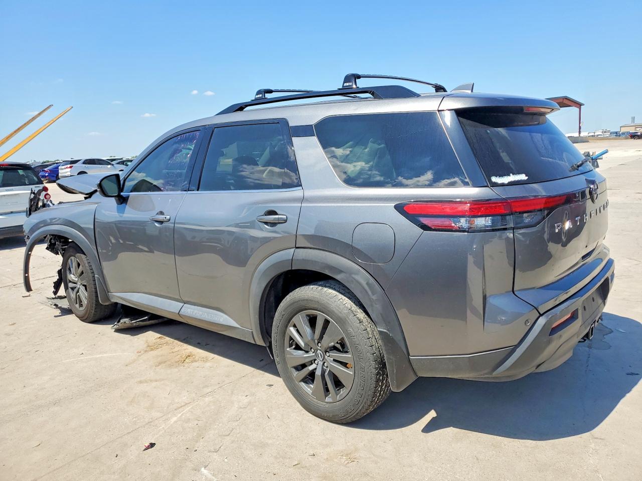 2022 Nissan Pathfinder VIN 5N1DR3BB2NC208051 COPART salvage auction — Front End, TX - SALVAGE VEHICLE TITLE, sold $4,450 on 2026-06-25 (photo 2)