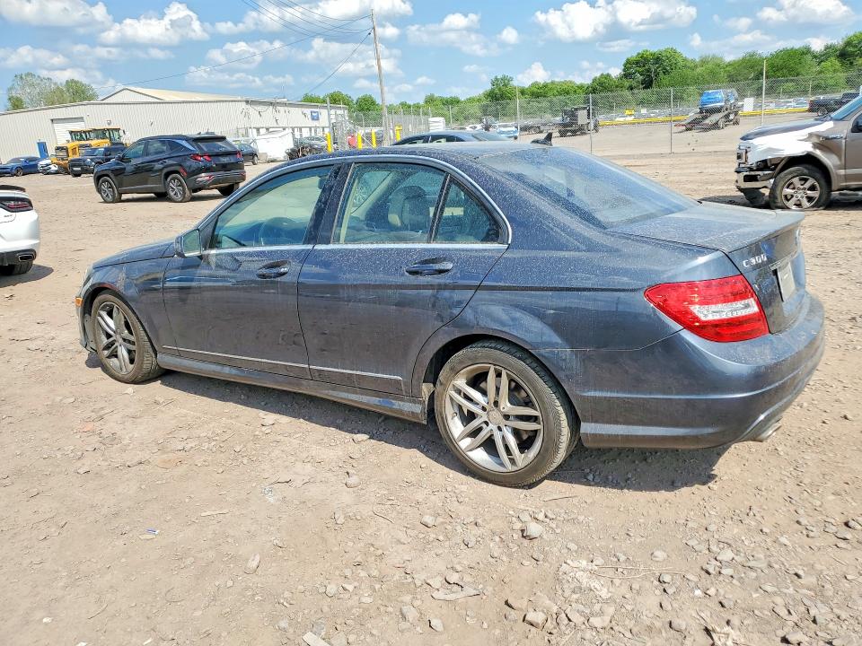 2014 Mercedes-benz VIN WDDGF8AB9ER311561 COPART salvage auction — FRONT END, Pa - Certificate Of Salvage, sold $1,400 on 2026-07-20 (photo 2)