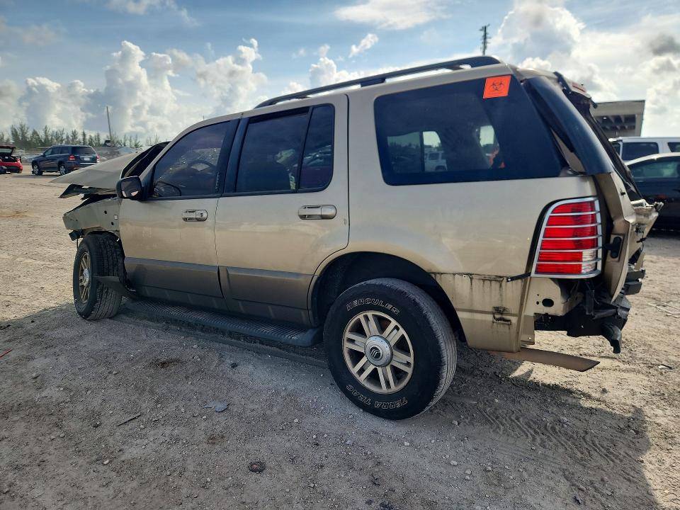 2003 Mercury Mountaineer VIN 4M2DU66K03UJ15593 COPART salvage auction — FRONT END, FL - CERT OF TITLE SLVG REBUILDABLE, sold $325 on 2026-07-09 (photo 2)