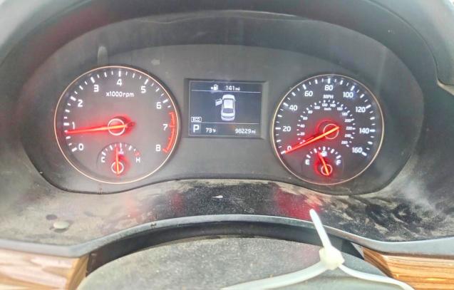 2018 Kia Cadenza VIN KNALB4J19J5120449 COPART salvage auction — HAIL, Tx - Certificate Of Title, sold $4,150 on 2026-07-30 (photo 9)