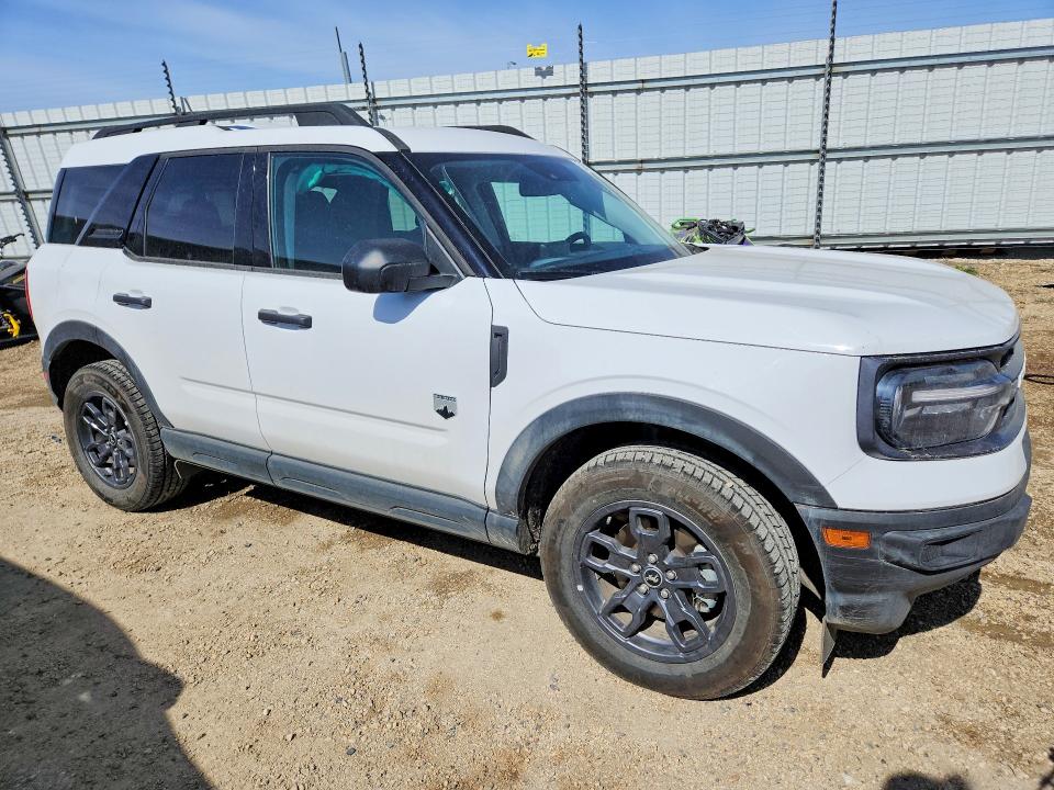 2024 Ford Bronco VIN 3FMCR9B6XRRE60543 COPART salvage auction — SIDE, Ab - Bos - Salvage, sold $7,000 on 2026-07-09 (photo 4)