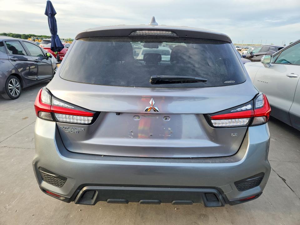 2020 Mitsubishi Outlander VIN JA4AR3AU0LU018700 COPART salvage auction — FRONT END, Tx - Certificate Of Title (P), sold $5,300 on 2026-07-09 (photo 6)