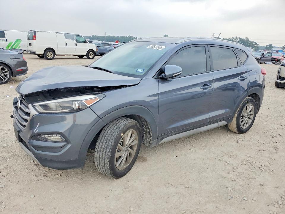 2017 Hyundai Tucson VIN KM8J33A28HU540029 COPART salvage auction — FRONT END, Tx - Salvage Vehicle Title, sold $2,650 on 2026-07-10 (photo 1)