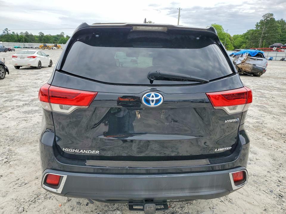 2018 Toyota Highlander VIN 5TDDGRFH8JS039979 COPART salvage auction — SIDE, Ga - Cert Of Title-Salvage, sold $6,900 on 2026-07-08 (photo 6)