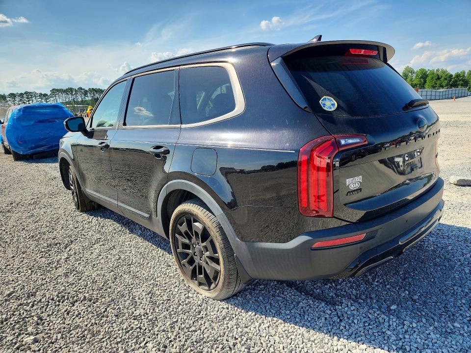 2021 Kia Telluride VIN 5XYP5DHC8MG096224 COPART salvage auction — FRONT END, NC - SALVAGE CERTIFICATE OF TITLE, sold $7,800 on 2026-07-13 (photo 2)