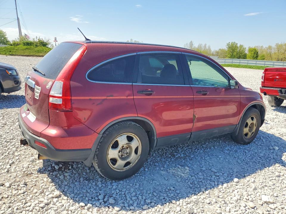 2007 Honda Cr-v VIN JHLRE48537C090644 COPART salvage auction — NORMAL WEAR, Mi - Dealer Only Clean Title, sold $675 on 2026-07-09 (photo 3)