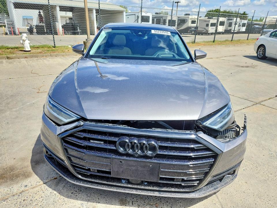 2019 Audi A8 VIN WAU8DAF87KN012109 COPART salvage auction — REAR END, Ca - Salvage Certificate, sold $8,900 on 2026-07-06 (photo 5)