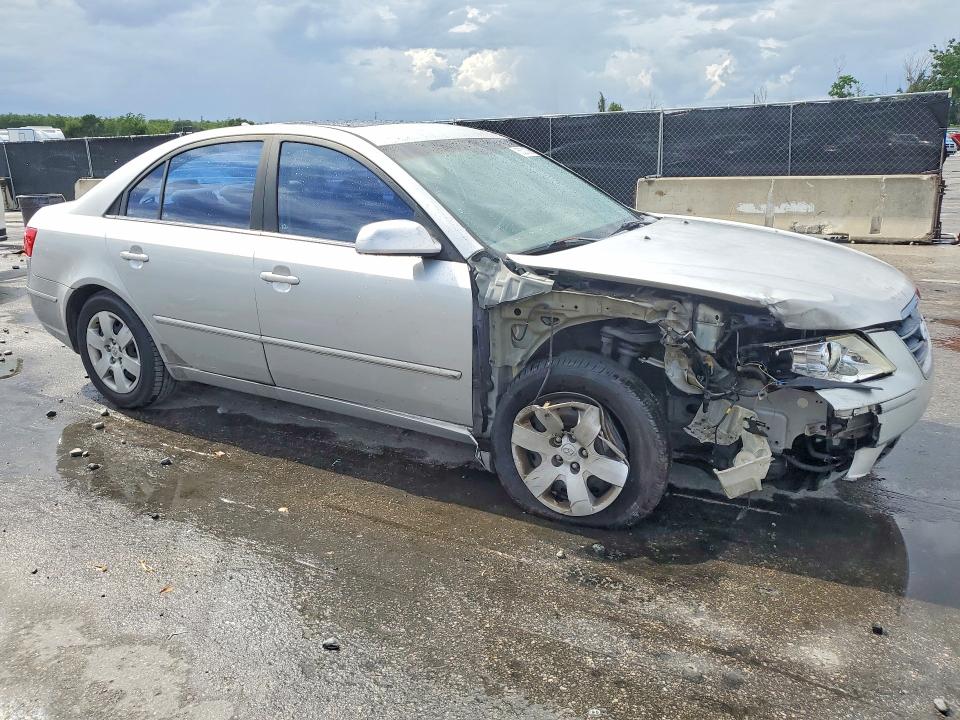 2009 Hyundai Sonata VIN 5NPET46C49H479092 COPART salvage auction — FRONT END, FL - CERT OF TITLE SLVG REBUILDABLE, sold $375 on 2026-07-28 (photo 4)