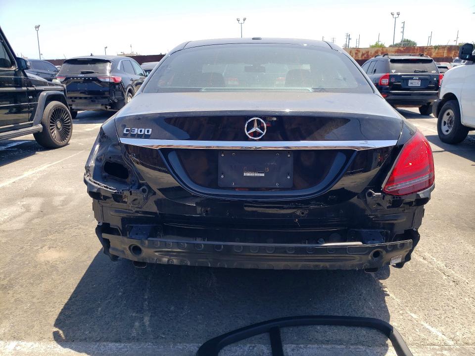2020 Mercedes-benz C-klasse VIN WDDWF8DB0LR526475 COPART salvage auction — FRONT END, Ca - Salvage Certificate, sold $200 on 2026-07-22 (photo 6)