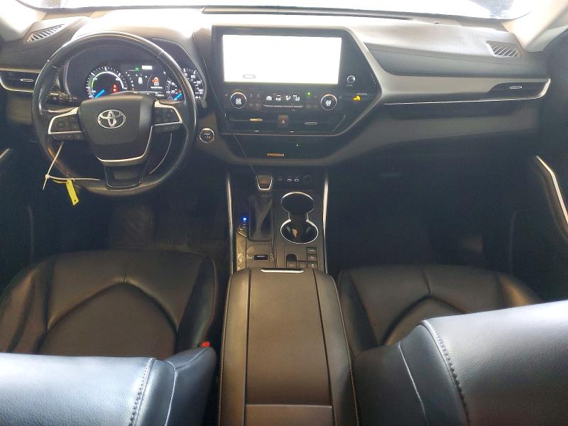 2023 Toyota Highlander hybrid VIN 5TDKBRCH2PS118048 COPART salvage auction — SIDE, Ca - Salvage Certificate, sold $13,800 on 2026-07-20 (photo 8)