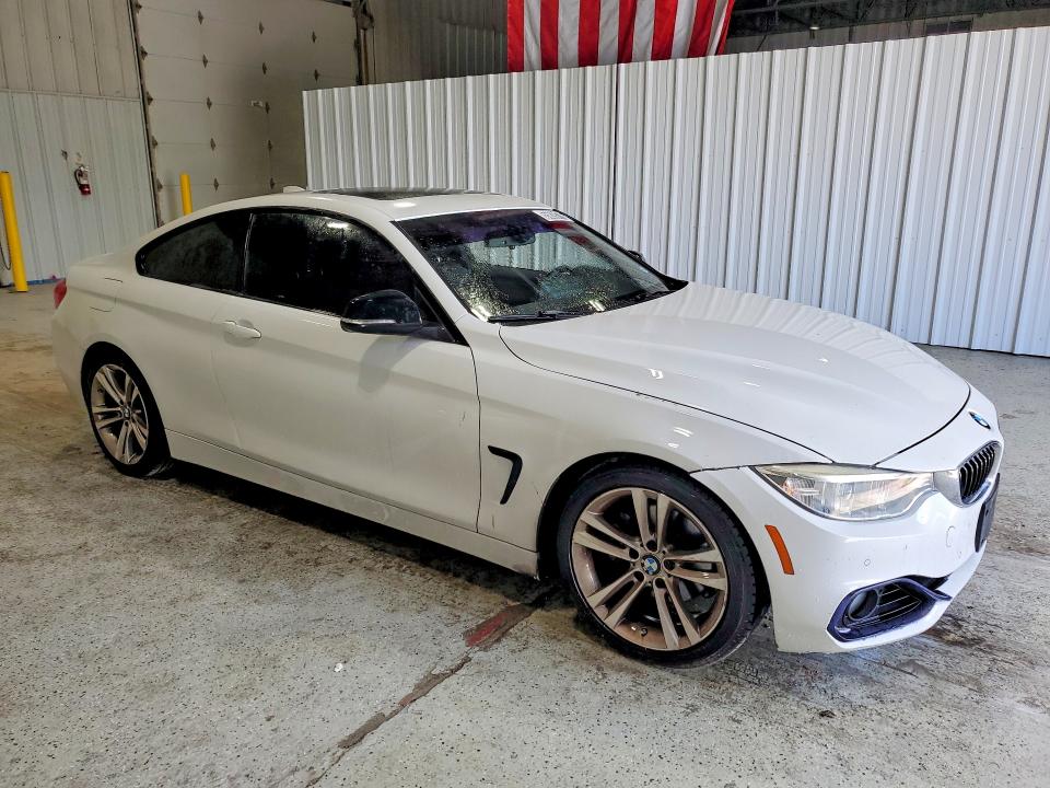 2014 BMW 4 series VIN WBA3N3C52EK230560 COPART salvage auction — NORMAL WEAR, TX - CERTIFICATE OF TITLE, sold $2,450 on 2026-07-14 (photo 4)