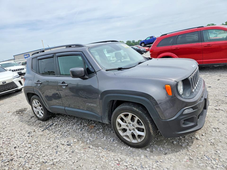 2017 Jeep VIN ZACCJABB9HPG43998 COPART salvage auction — FRONT END, IL - SALVAGE CERTIFICATE, sold $1,150 on 2026-07-06 (photo 4)