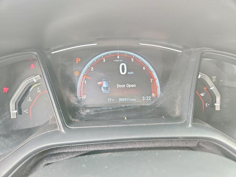 2021 Honda Civic VIN SHHFK7H45MU405443 COPART salvage auction — SIDE, Ca - Salvage Certificate, sold $3,400 on 2026-07-14 (photo 9)