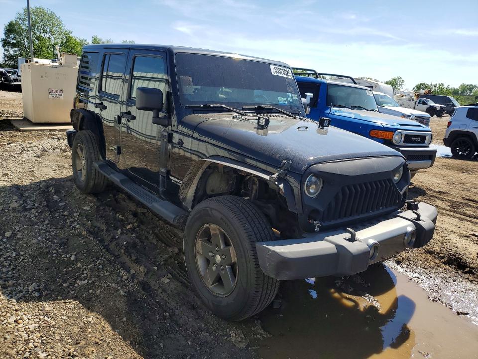 2011 Jeep Wrangler unlimited VIN 1J4BA3H15BL623680 COPART salvage auction — MECHANICAL, Mi - Dealer Only Clean Title (P), sold $2,850 on 2026-07-09 (photo 4)