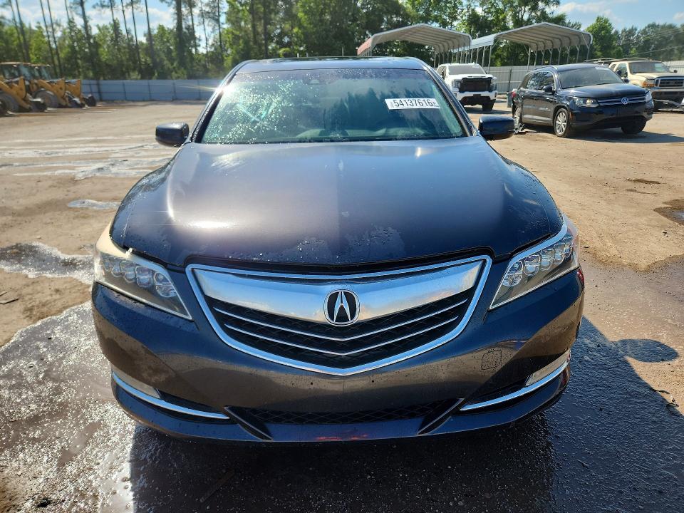 2014 Acura RLX VIN JH4KC1F57EC007329 COPART salvage auction — REAR END, Sc - Cert Of Title-Salvage, sold $2,650 on 2026-07-13 (photo 5)