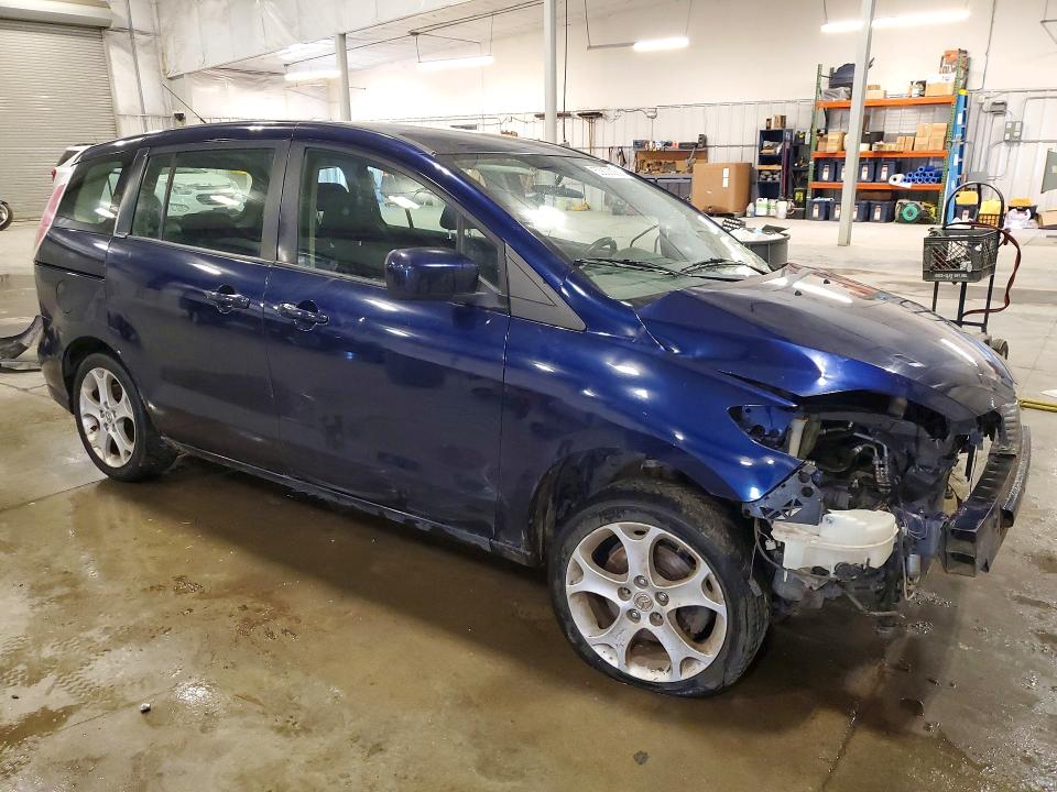 2010 Mazda 5 VIN JM1CR2WL5A0367851 COPART salvage auction — FRONT END, Mn - Cert Of Title-Prior Salvage, sold $500 on 2026-07-07 (photo 4)