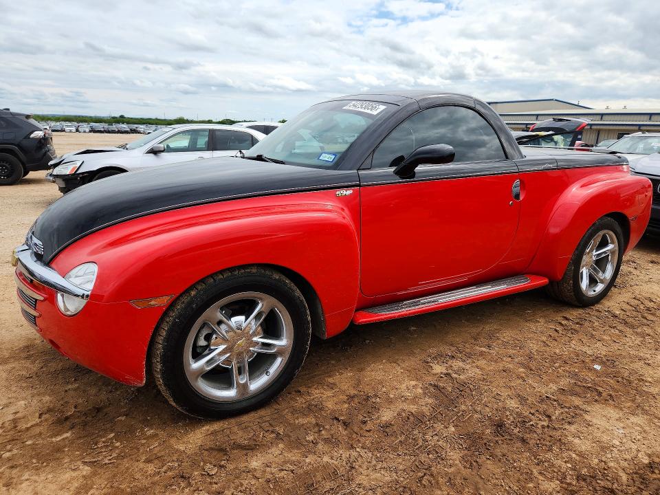 2006 Chevrolet Ssr VIN 1GCES14H16B122420 COPART salvage auction — HAIL, Tx - Certificate Of Title, sold $16,100 on 2026-07-16 (photo 1)