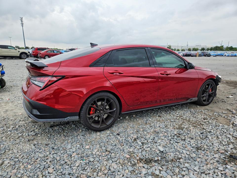 2025 Hyundai Elantra VIN KMHLW4DK5SU029063 COPART salvage auction — FRONT END, Fl - Cert Of Title Slvg Rebuildable, sold $8,300 on 2026-07-20 (photo 3)