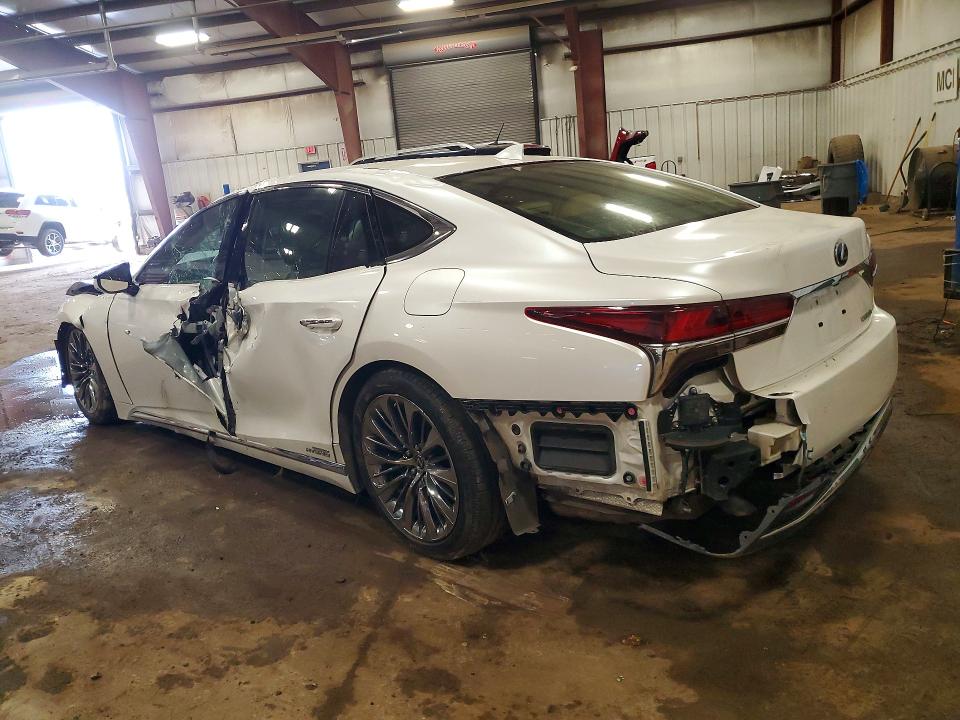 2018 Lexus Ls VIN JTHCYLFF2J5000538 COPART salvage auction — FRONT END, MI - CERTIFICATE OF TITLE, sold $5,200 on 2026-07-24 (photo 2)