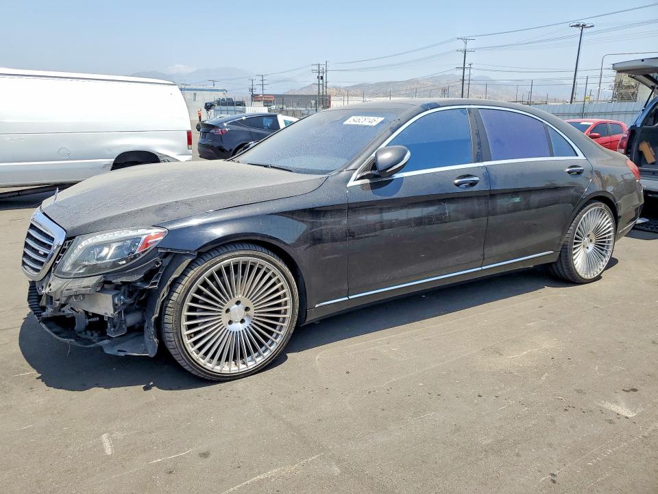 2017 Mercedes-benz VIN WDDUG8CB7HA308402 COPART salvage auction — FRONT END, Ca - Salvage Certificate, sold $5,300 on 2026-07-29 (photo 1)