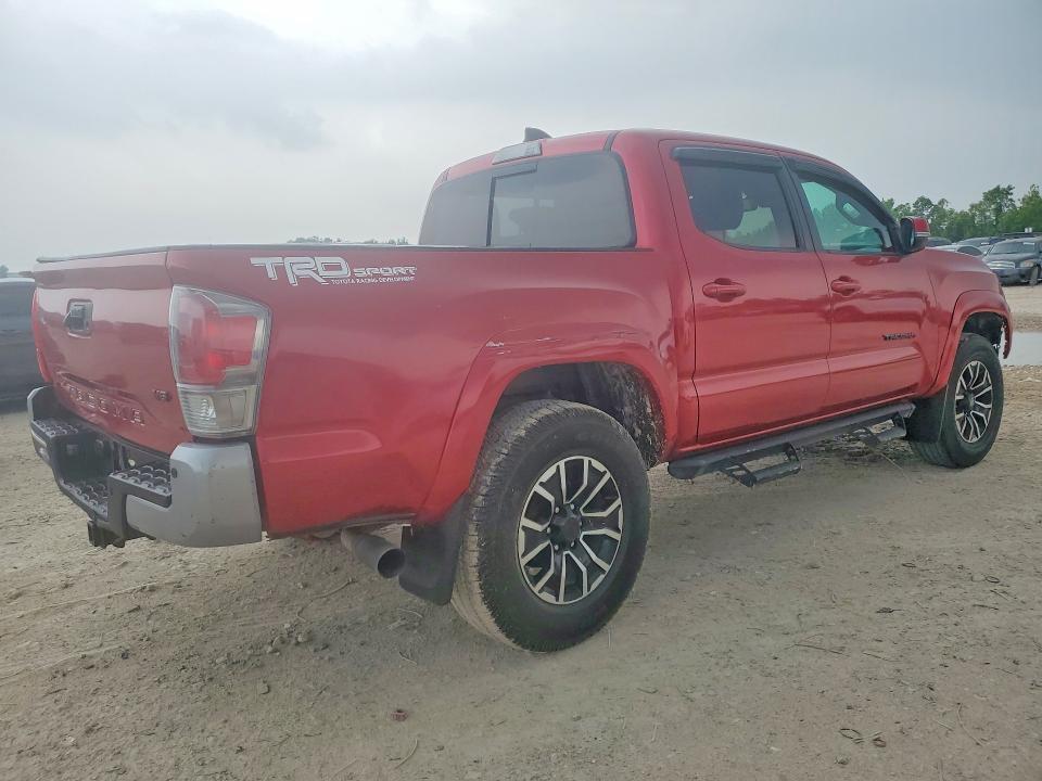 2020 Toyota Tacoma VIN 5TFAZ5CN0LX093533 COPART salvage auction — FRONT END, Tx - Cert Of Title-Rebuilt Salvage, sold $11,000 on 2026-07-17 (photo 3)