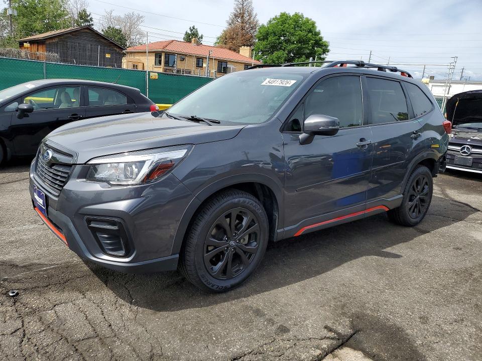 2020 Subaru Forester VIN JF2SKARC9LH512062 COPART salvage auction — REAR END, Co - Public - Salvage Title, sold $8,200 on 2026-07-14 (photo 1)